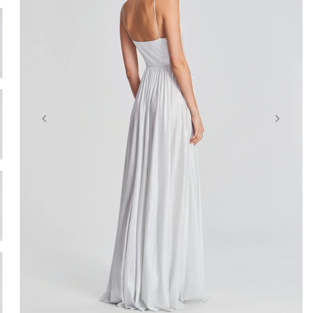 Retrofête Doss dress in white/silver - Picture 2 of 6